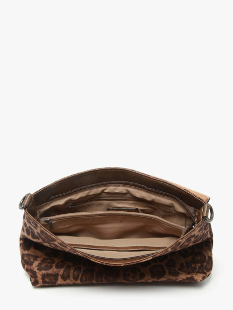 Cross Body Tas Leopard Miniprix Bruin leopard L ander zicht 2